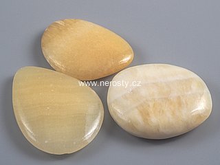 calcite, palm stone