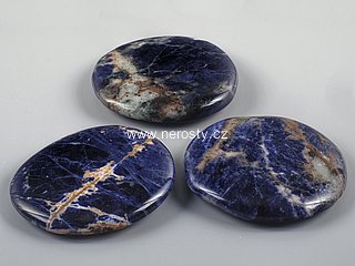 sodalite, palm stone